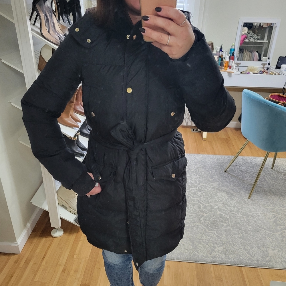 J.crew puffer coat - final price